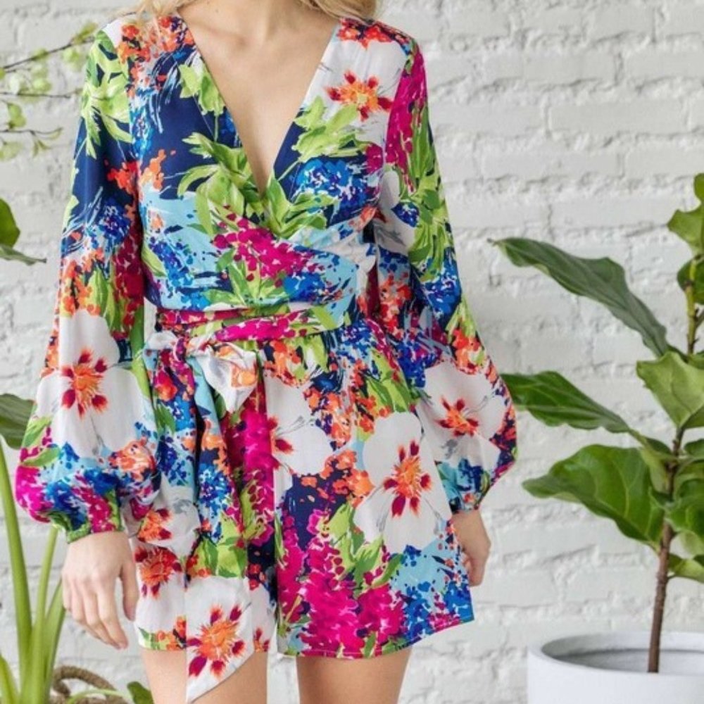 Medium Long Sleeve Romper - Picture 6 of 8